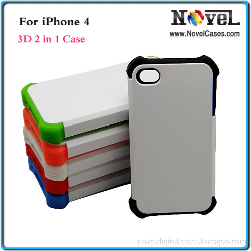 3D Sublimation Cell Phone Case for iPhone4/4s
